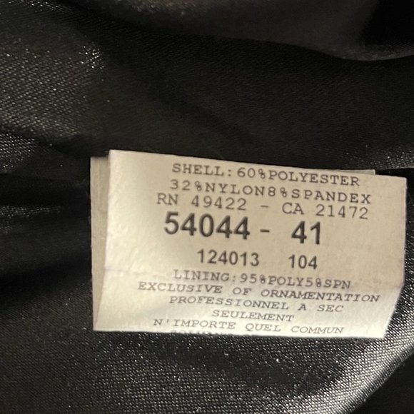 Jessica McClintock Burgundy Strapless Vintage Cocktail Party Dress- Runs Small - Picture 9 of 9